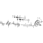Camshaft Assembly for Honda GX390H1