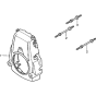 Fan Cover for Honda GXH50