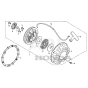 Recoil Starter for Honda GXR120RT