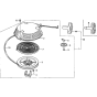 Recoil Starter for Honda GXV160H2
