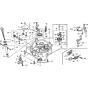 Oil Pan Assembly for Honda GXV340RT2