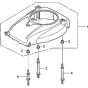 Fan Cover for Honda GXV57U