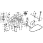 Oil Pan Assembly for Honda GXV670