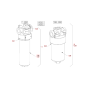 Hydraulic Oil Filter for Hamm