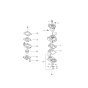Carburettor for ECHO HC-30ES