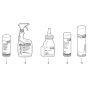 Stihl HLA 135 Cleaning Products