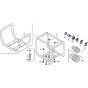 Frame Assembly for Honda WB30XT Water Pump