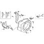 Fan Cover Assembly for Honda WB30XT Water Pump