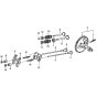 Camshaft Assembly for Honda WB30XT Water Pump