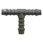 Black 5mm Plastic T-Piece Hose Joiner/Pipe Connector