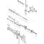 Makita HR2230 Main Assembly