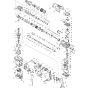 Makita HR3541FC Main Assembly