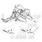 Frame Assembly -3 for OREC HR812 (2021) Mower
