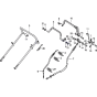 Handles Assembly for Honda HRB476C-QXE