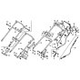 Handle Pipe for Honda HRD535
