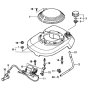 Fan Cover for Honda HRD535