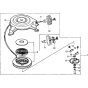 Recoil Starter for Honda HRD535