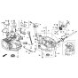 Cylinder Barrel & Oil Pan