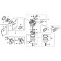 Carburetor for Honda HRG415C1