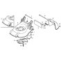 Cutter Housing for Honda HRG415C2
