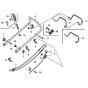 Handle Pipe for Honda HRG415C2