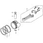 Piston/Connecting Rod for Honda
