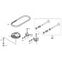 Camshaft Pulley for Honda HRG415C2