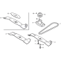 Blade Assembly for Honda HRG415