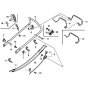 Handle Pipe for Honda HRG465C2