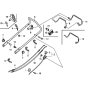 Handle Pipe for Honda HRG465C2