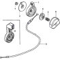Throttle Lever & Cable Assembly