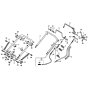 Handle for Honda HRH536K1