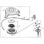 Recoil Starter for Honda HRH536K1