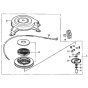 Recoil Starter for Honda HRH536K2