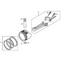 Piston for Honda HRX426C