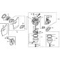Carburettor for Honda HRX426C