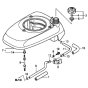 Fan Cover for Honda HRX476C1
