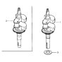 Camshaft for Honda HRX537C1
