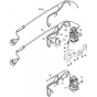 Stihl HSE60 HSE70 Motor Assembly