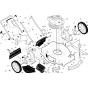Frame Assembly for Husqvarna HU550FH