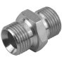 Hydraulic Adaptor 3/4" BSP Male to Male Steel Connector