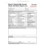 HGV Driver Vehicle Walk Around Check And Defect Report Book