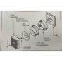 Air Filter Kit, Pre-Cleaner for Kohler CH11, CH12.5 Engines - OEM No. 47 883 01-S1