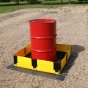 Portable Containment Bund 100×100×25cm with Flexible Walls Capacity 250ltrs
