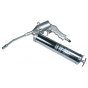 Grease Gun Air Operated with Cranked Extension Tube and 4 Jaw Coupler