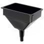 Garage Funnel with Filter 10"x6.5" Rectangular for Automotive Use - J8055/12