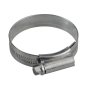 Jubilee Hose Clip 35-50mm Mild Steel Zinc Plated - Pack of 10