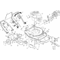 Frame & Engine Assembly Husqvarna
