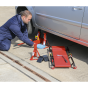 Lifting Kit 5pc 2tonne (Inc Jack, Axle Stands, Creeper, Chocks & Wrench) Sealey Part No. JKIT01