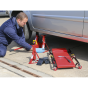 Lifting Kit 5pc 2tonne (Inc Jack, Axle Stands, Creeper, Chocks & Wrench) Sealey Part No. JKIT01